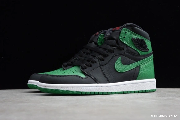 555088-030 555088-030 High  Jordan Retro Pine 1 Green Black 0421